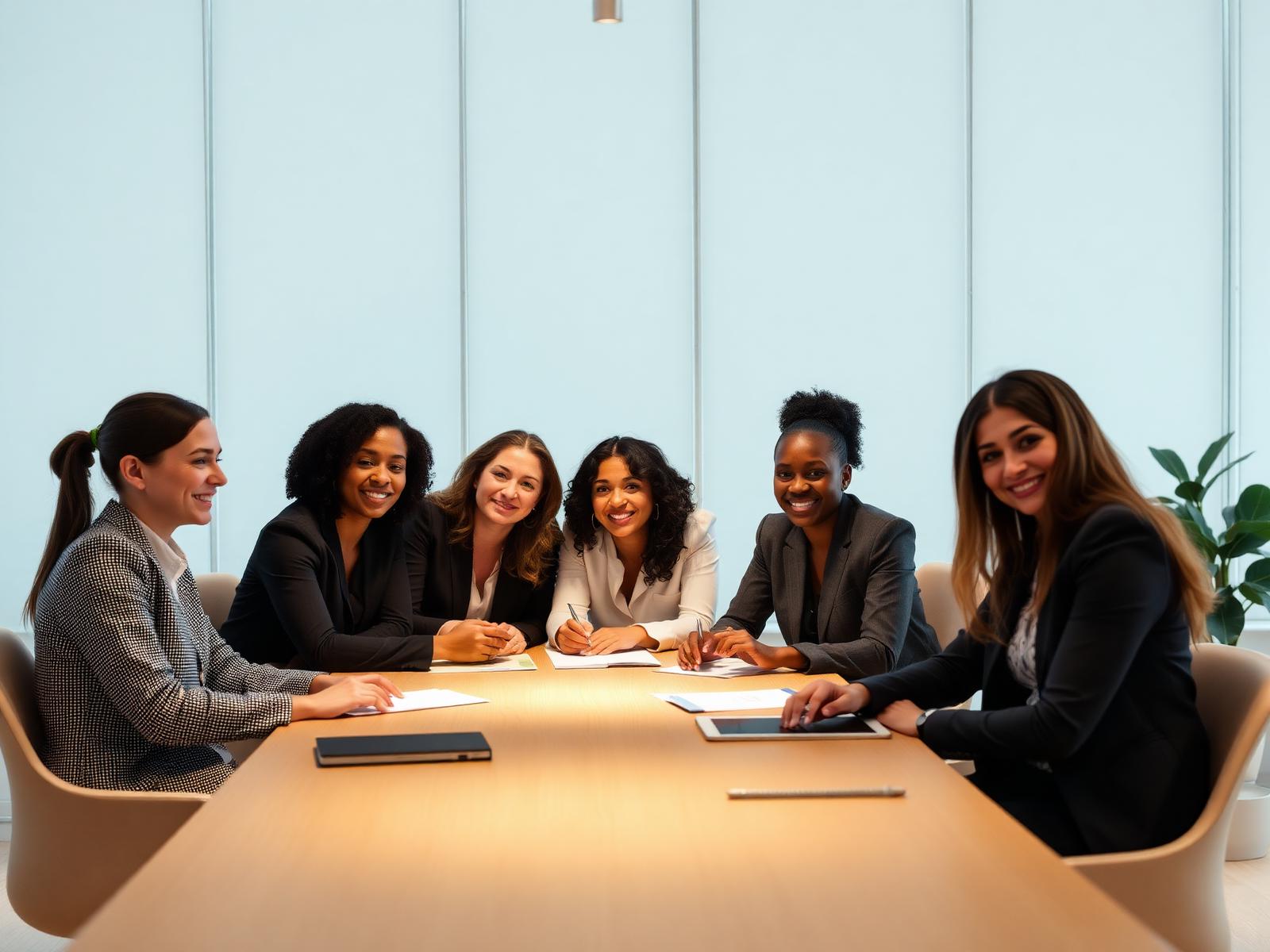Business team discussion